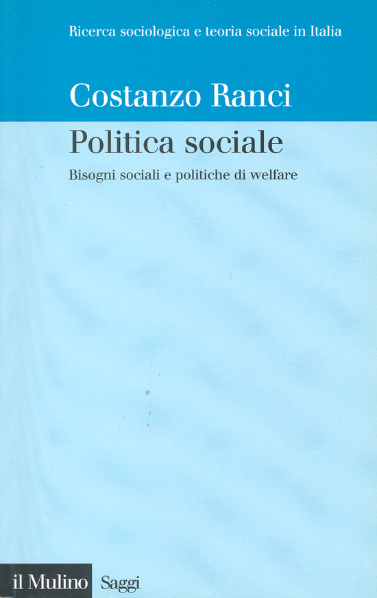 Copertina del libro Politica sociale