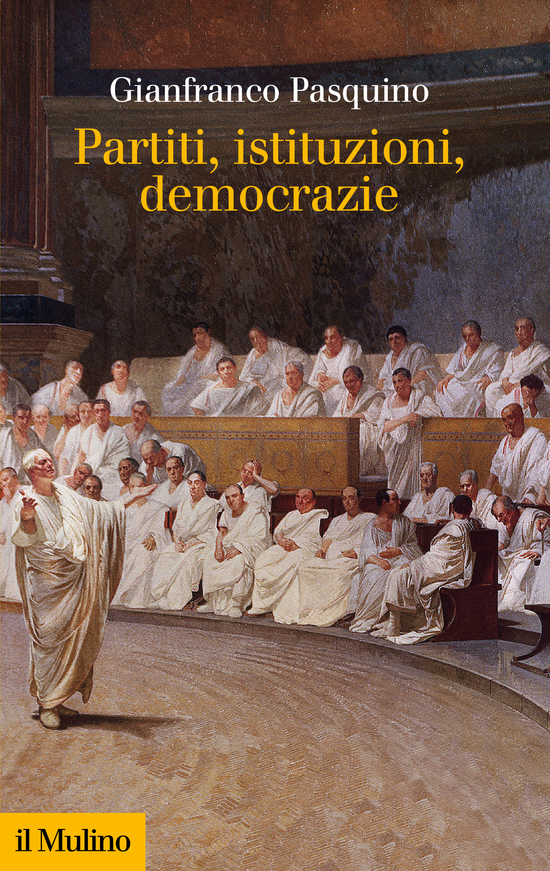 Copertina del libro Partiti, istituzioni, democrazie