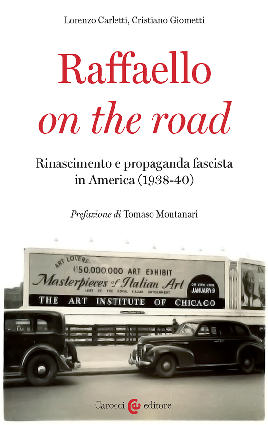 Copertina del libro Raffaello on the road