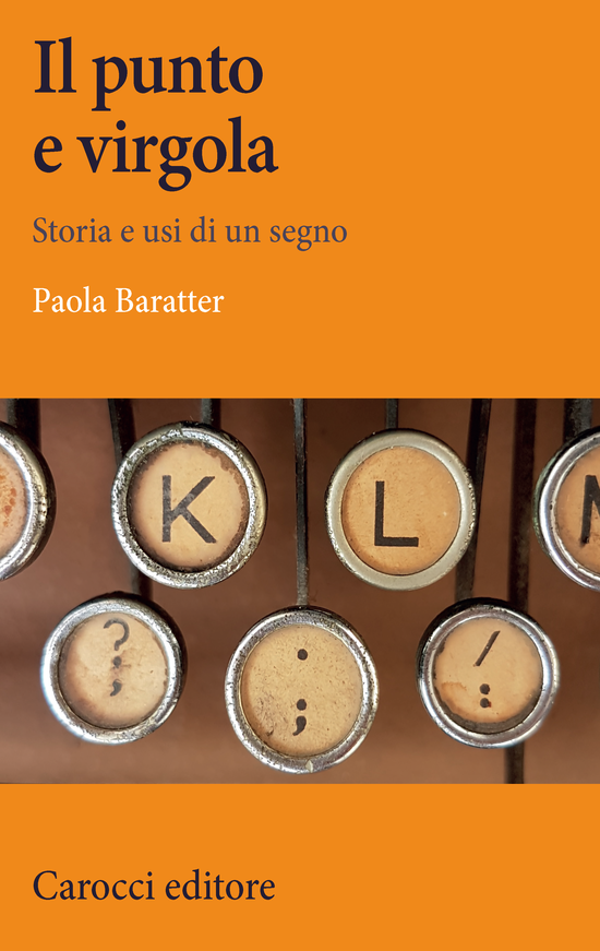 Copertina del libro Il punto e virgola (Storia e usi di un segno)