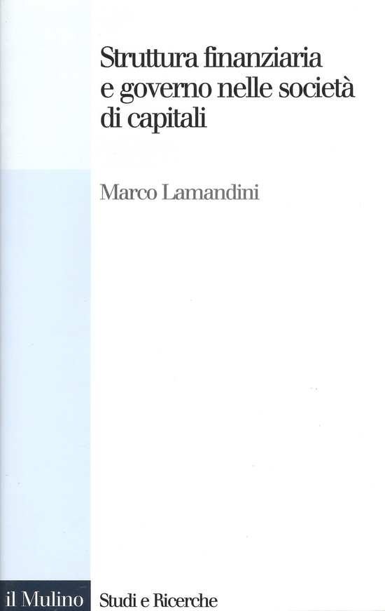 Copertina del libro Struttura finanziaria e governo nelle società di capitali